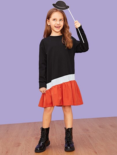 Girls Cut and Sew Dress