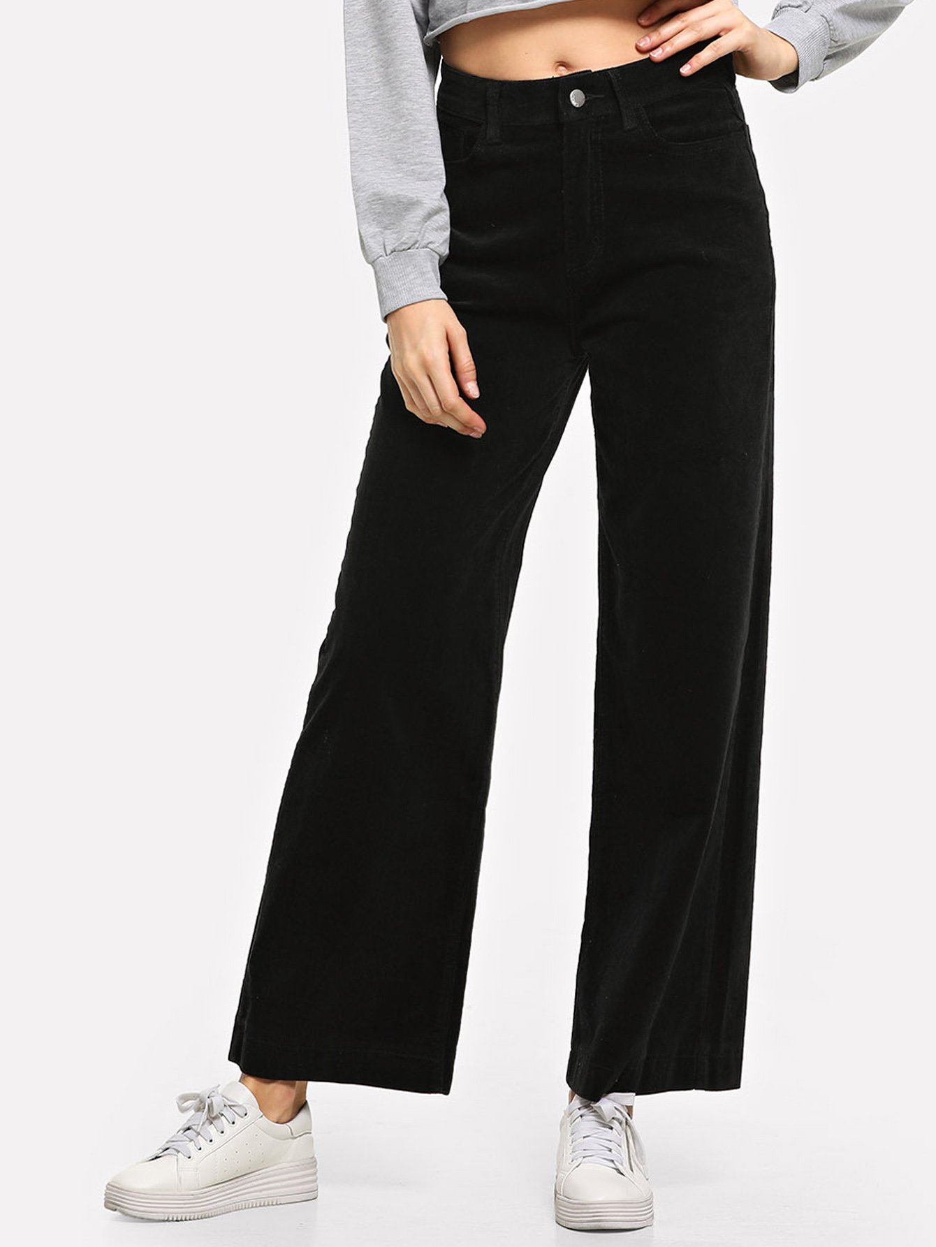 Shein pantalon velours Clearance