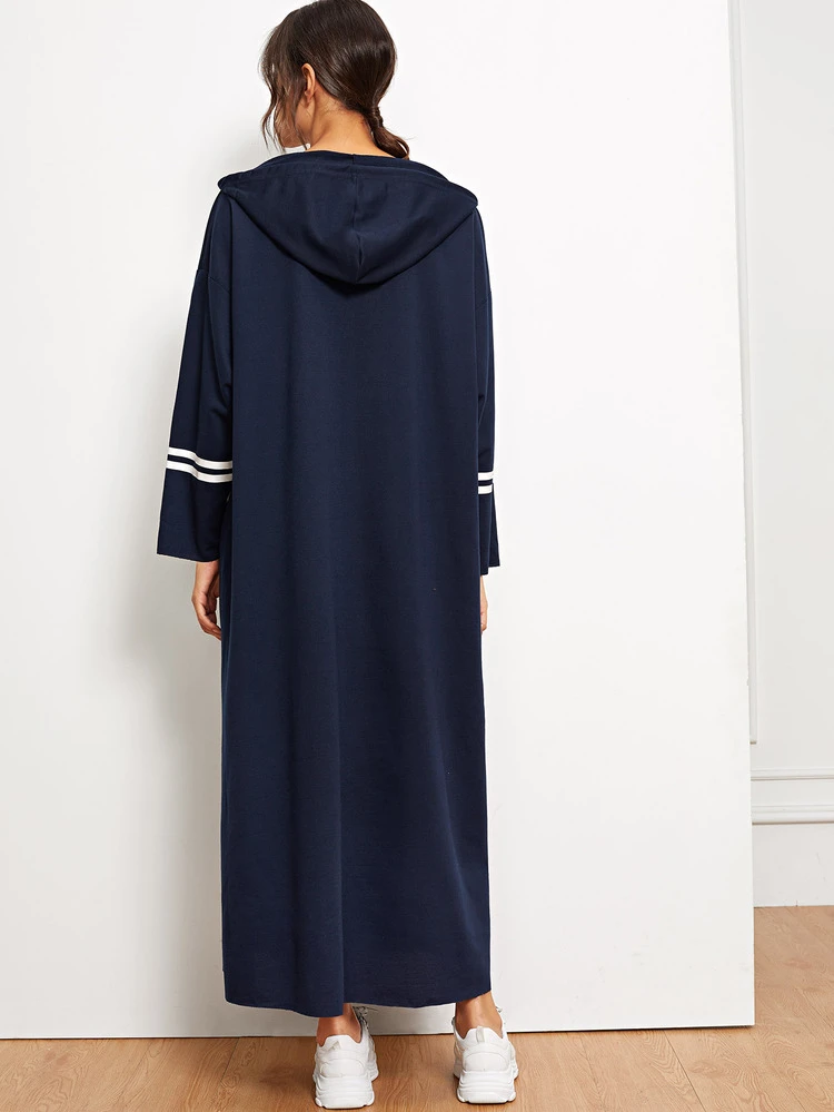 maxi sweatshirt dress