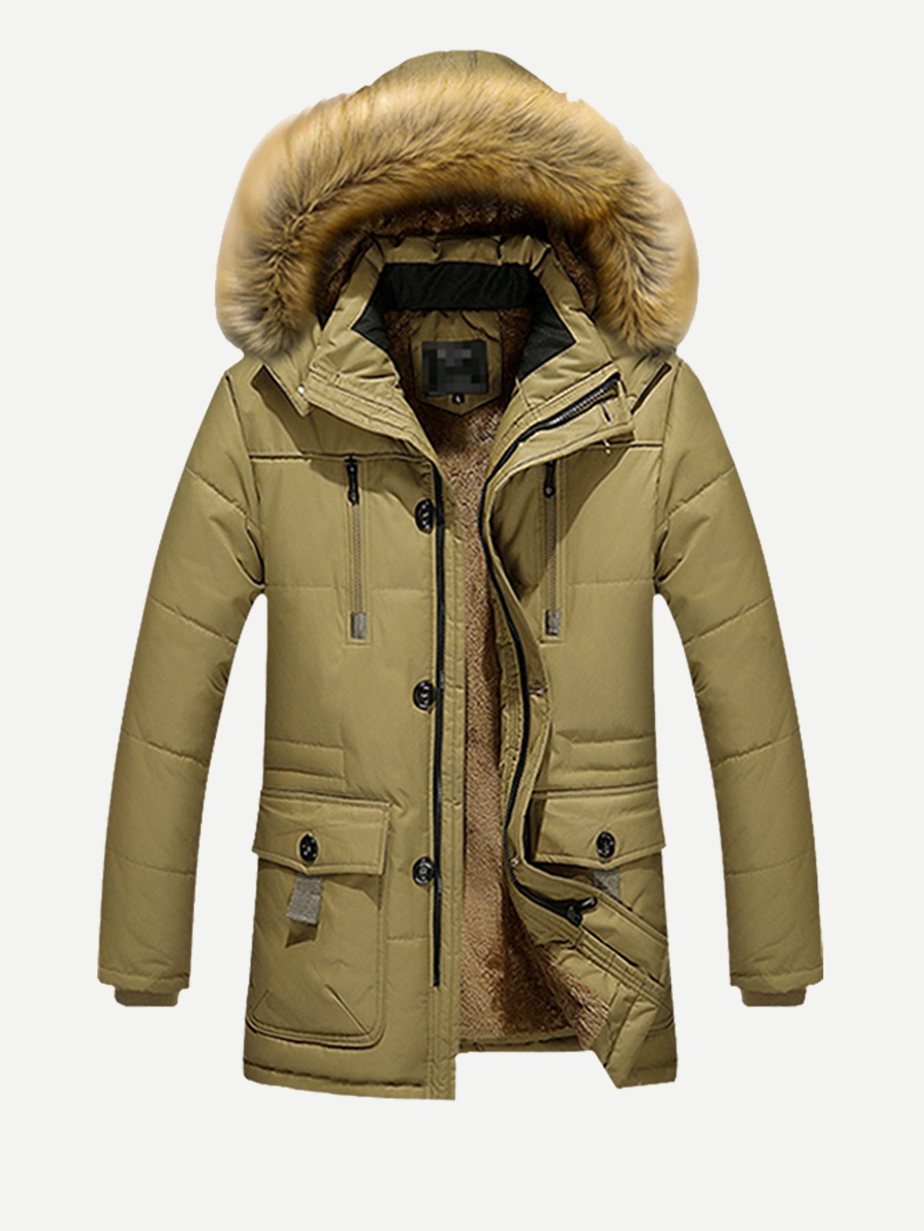 Abrigos Hombre Chamarra Cazadora Hombre Shein Chaquetas Shein - Main Image