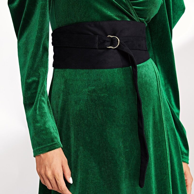 

Metal Buckle Belt, Black