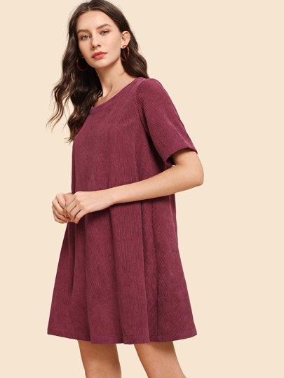 Tunic Solid Cord Dress pictures