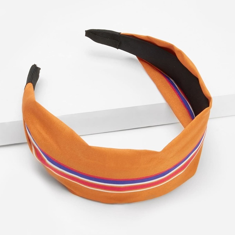 

Simple Wide Headband, Orange