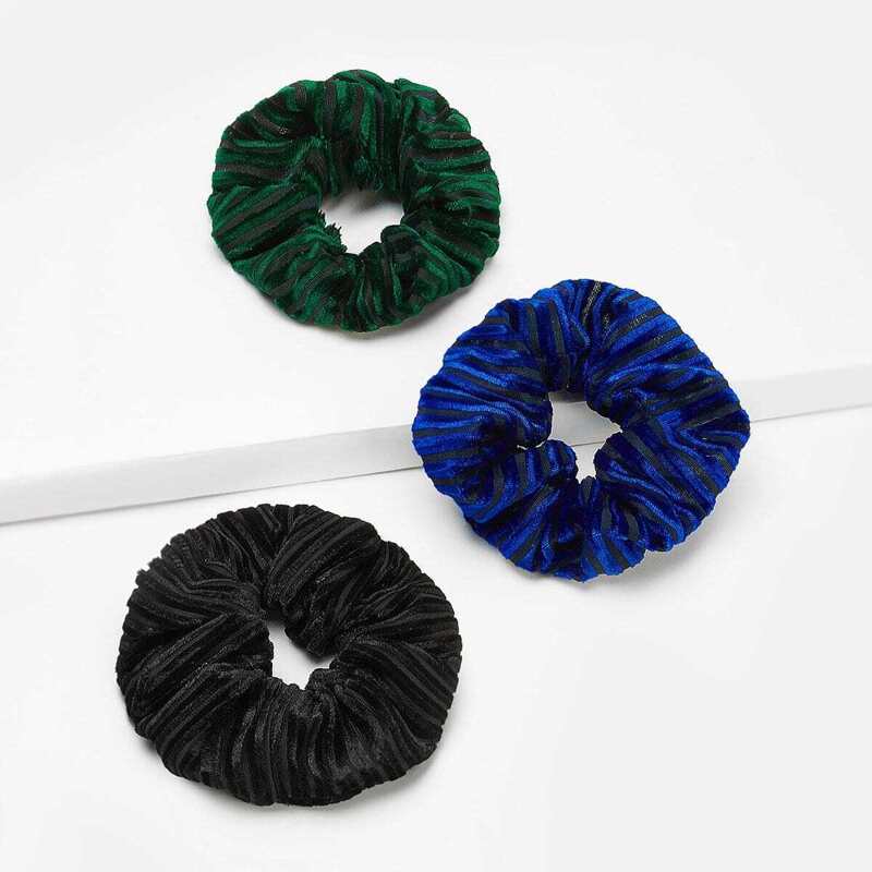 

Elastic Hair Tie 3pcs, Multicolor
