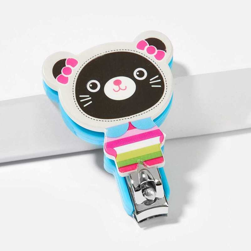 

Kids Cartoon Bear Shaped Nail Clipper, Multicolor