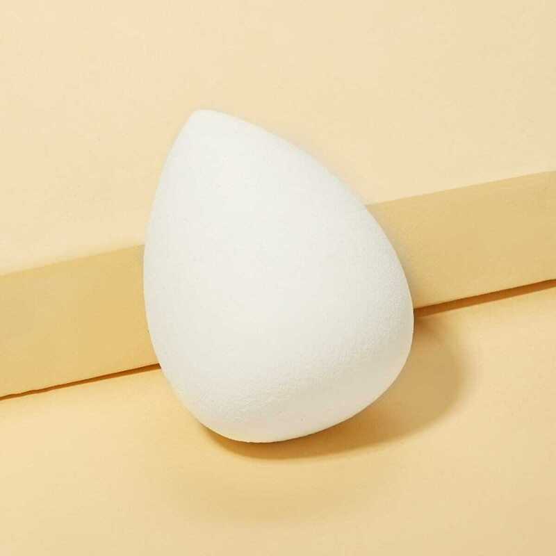 

Water-Drop Makeup Sponge 1pc, White