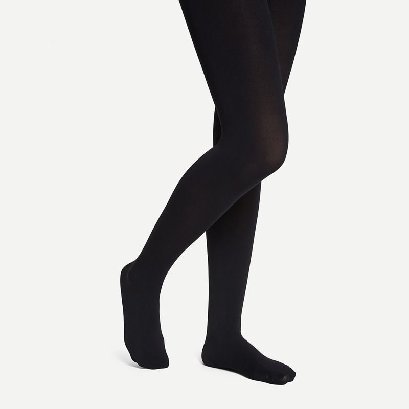 

200D Plain Tights, Black