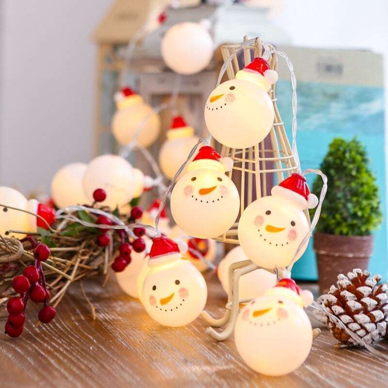

Christmas 3M Snowman String Light 12V, Multicolor