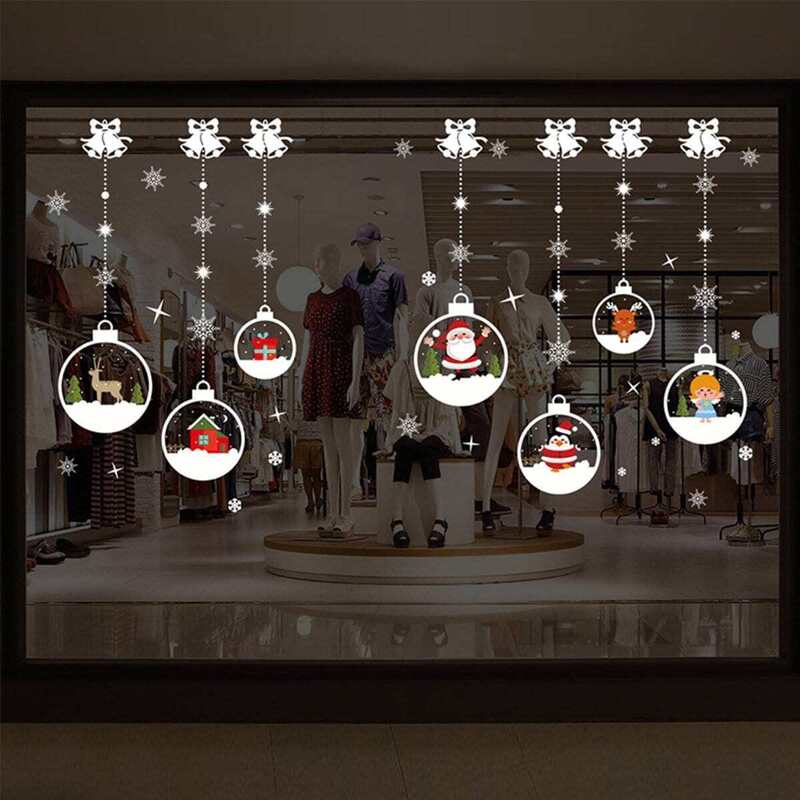 

Christmas Pattern Wall Sticker 1pc