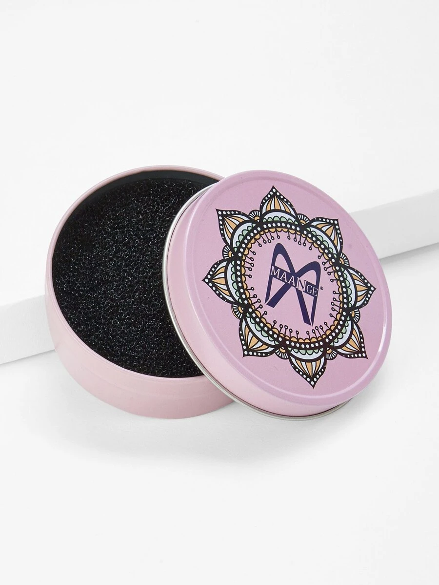 Pincel de maquillaje, caja de limpieza en seco, doble uso, brochas para sombra de ojos, removedor de Color, esponja, cepillo, lavado, depurador, Kit de limpieza