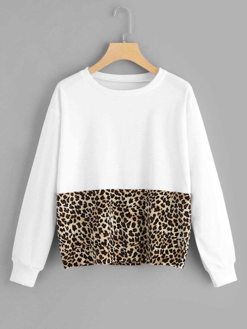 sudadera leopardo