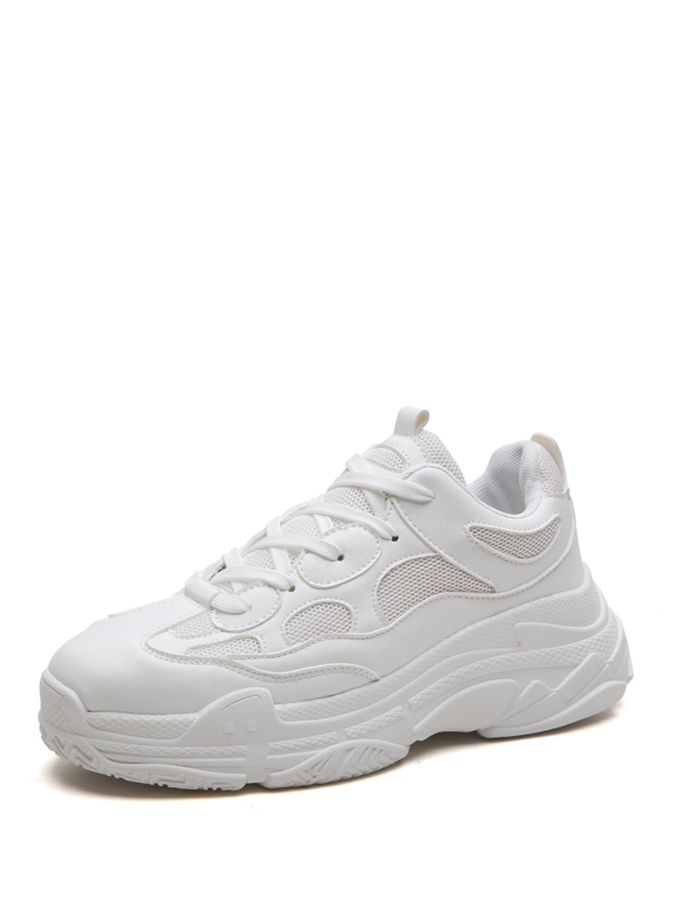 white#Zapatillas deportivas de suela gruesa para hombre y mujer, zapatos  informales de plataforma, Unisex | Linio Colombia - GE063FA0HPMPJLCO