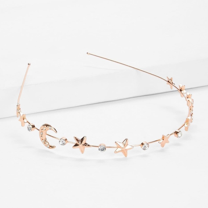 

Star Embellished Headband, Gold