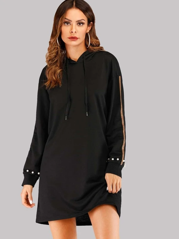 hoodie dress shein