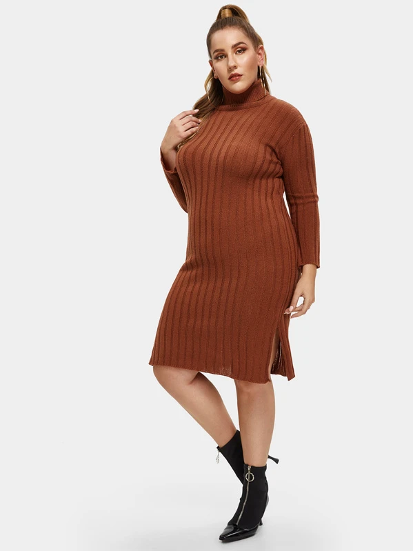 shein knit dress