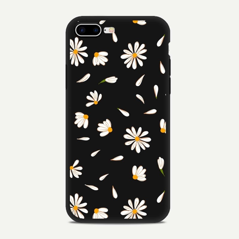 

Floral iPhone Case, Black
