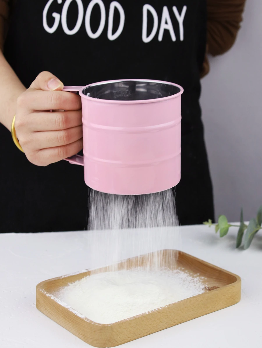 Mini Flour Sieve 1pc - Pink - View 1