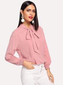 Knot Front Solid Top
