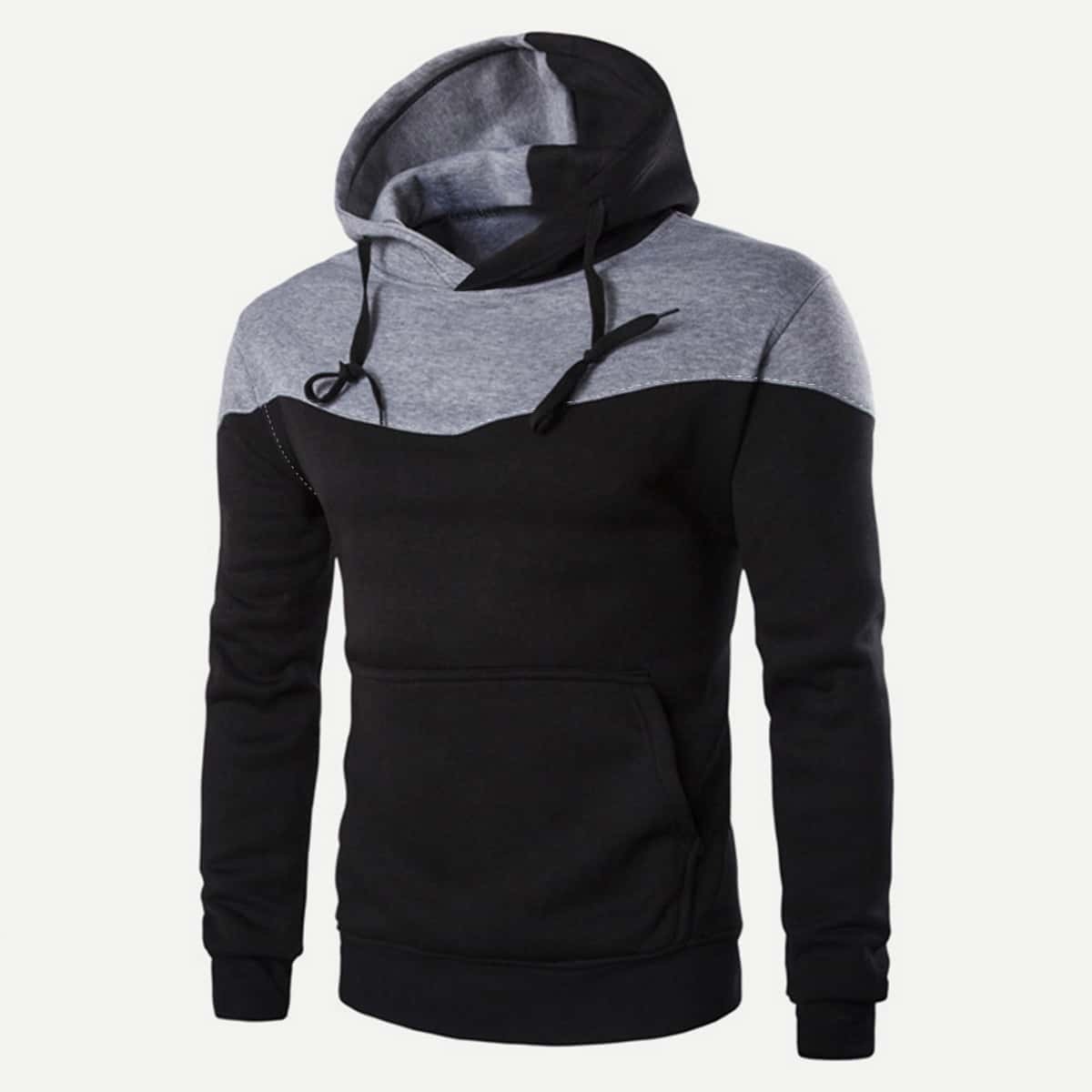 

Guys Color Block Hooded Sweatshirt, Multicolor