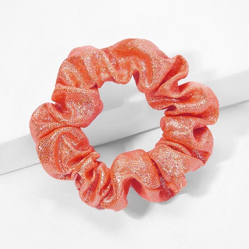 

Glitter Hair Tie, Orange
