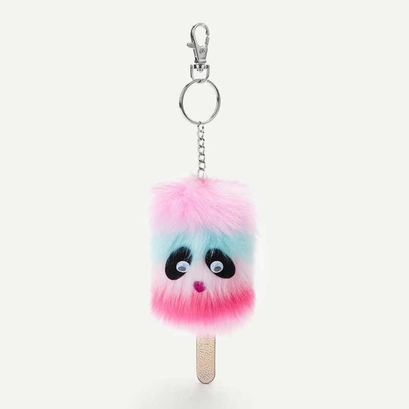 

Ice Cream Shaped Keychain, Multicolor