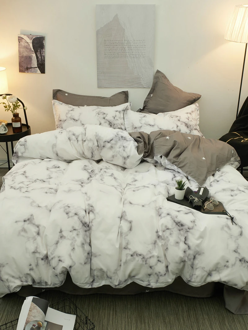 Drap Effet Marbre