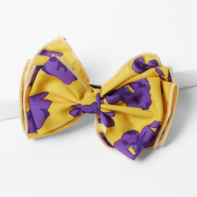 

Bow Hair Clip, Multicolor