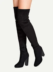thigh high boots shein