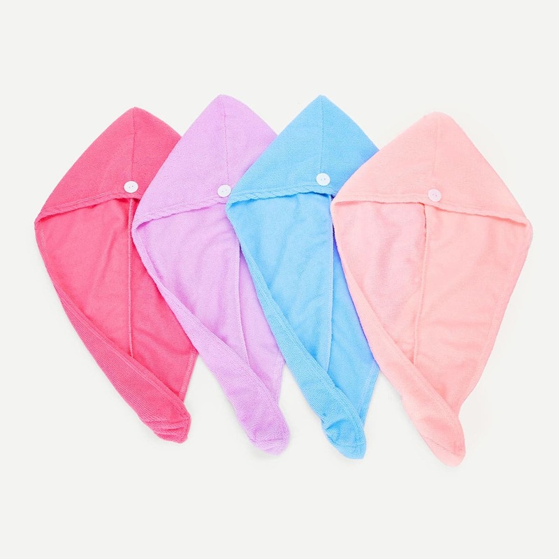

Random Color Solid Towel 1PC, Multicolor