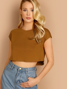 Cropped Muscle Tee