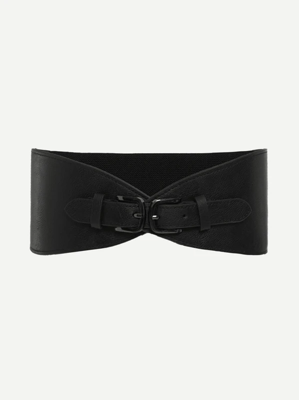 double buckle waist belt