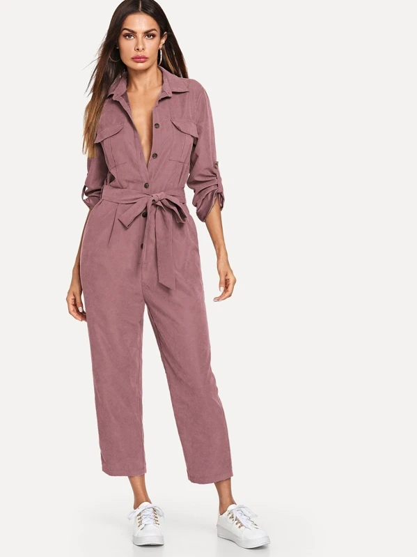 roze jumpsuit