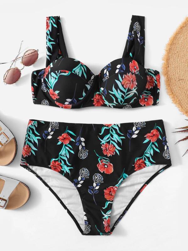De Floral Set Al Grande Bikini Azar nO8wPk0