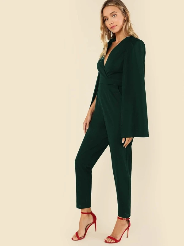 shein cape jumpsuit