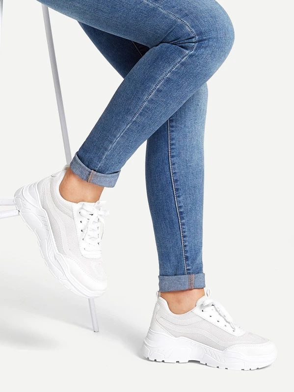 shein chunky trainers