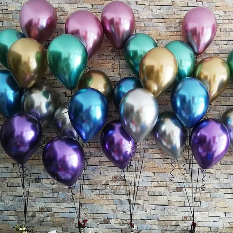 

Random Color Balloon 6pcs, Multicolor