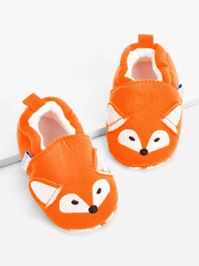 fox baby slippers