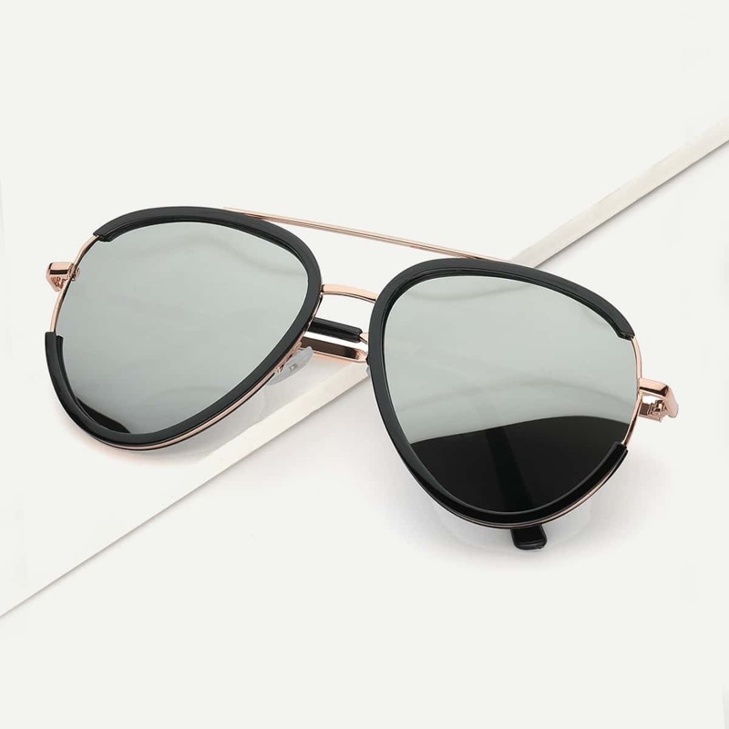 

Top Bar Sunglasses, Black