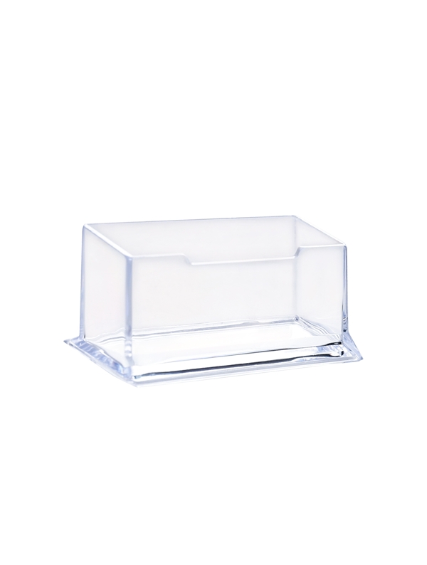 1pc Transparent Display Stand Desktop Business Card Box Special Office