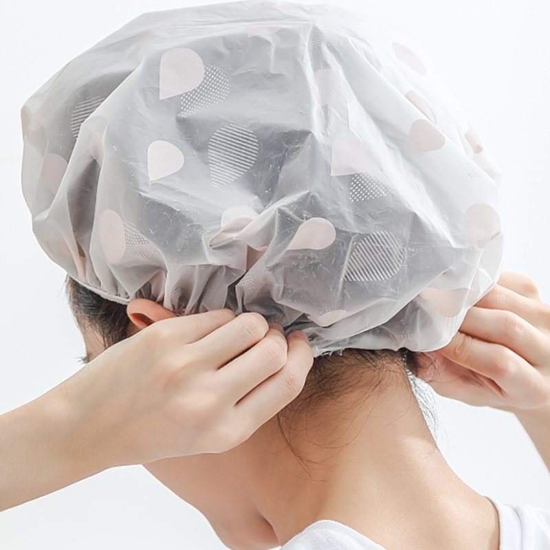 

Random Water Drop Dry Shower Cap 1pc, Multicolor