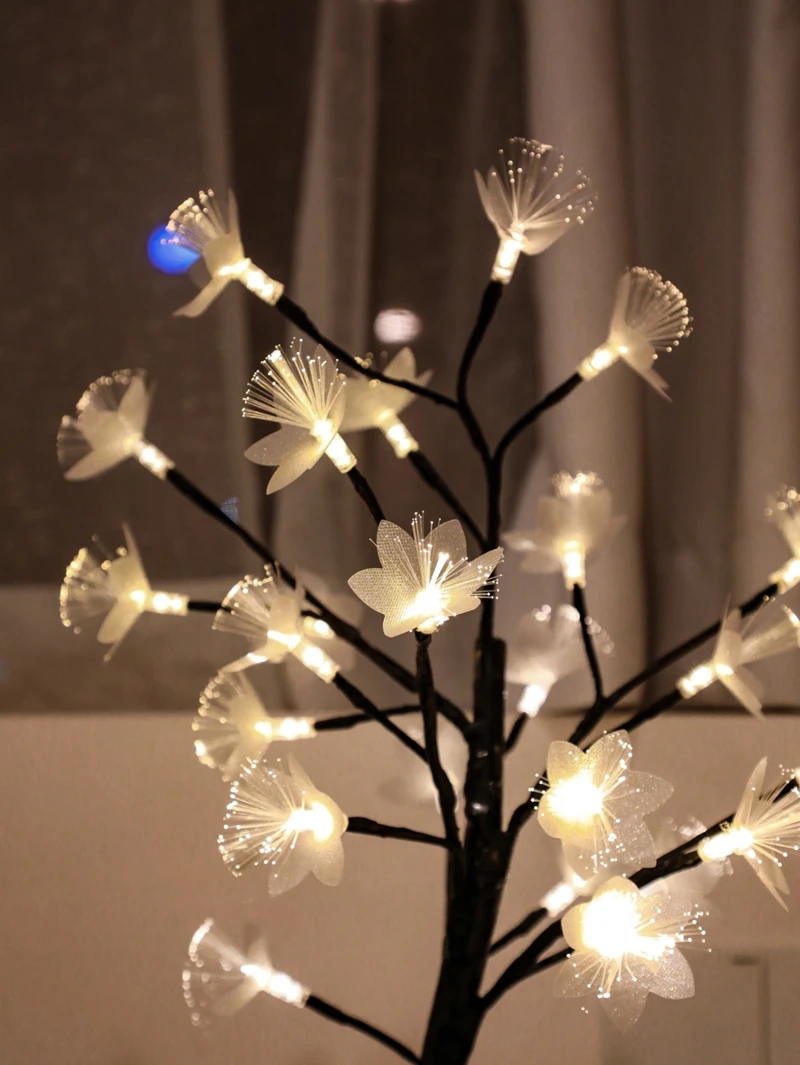 24pcs Bulb Tree Shaped Table Lamp 12v