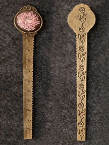 Random Color 2 In 1 Ruler 1pc - Multicolor - View 3