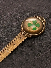 Random Color 2 In 1 Ruler 1pc - Multicolor - View 4