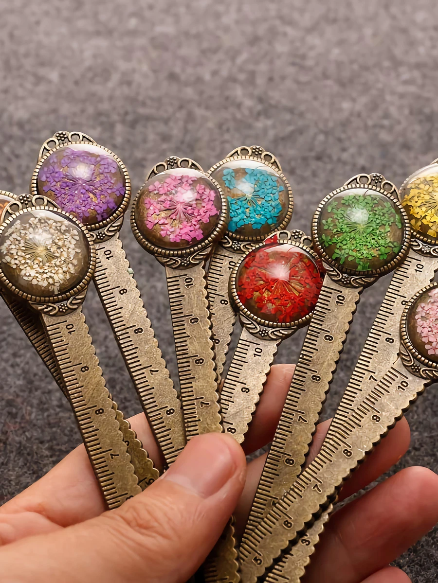 Random Color 2 In 1 Ruler 1pc - Multicolor - View 1