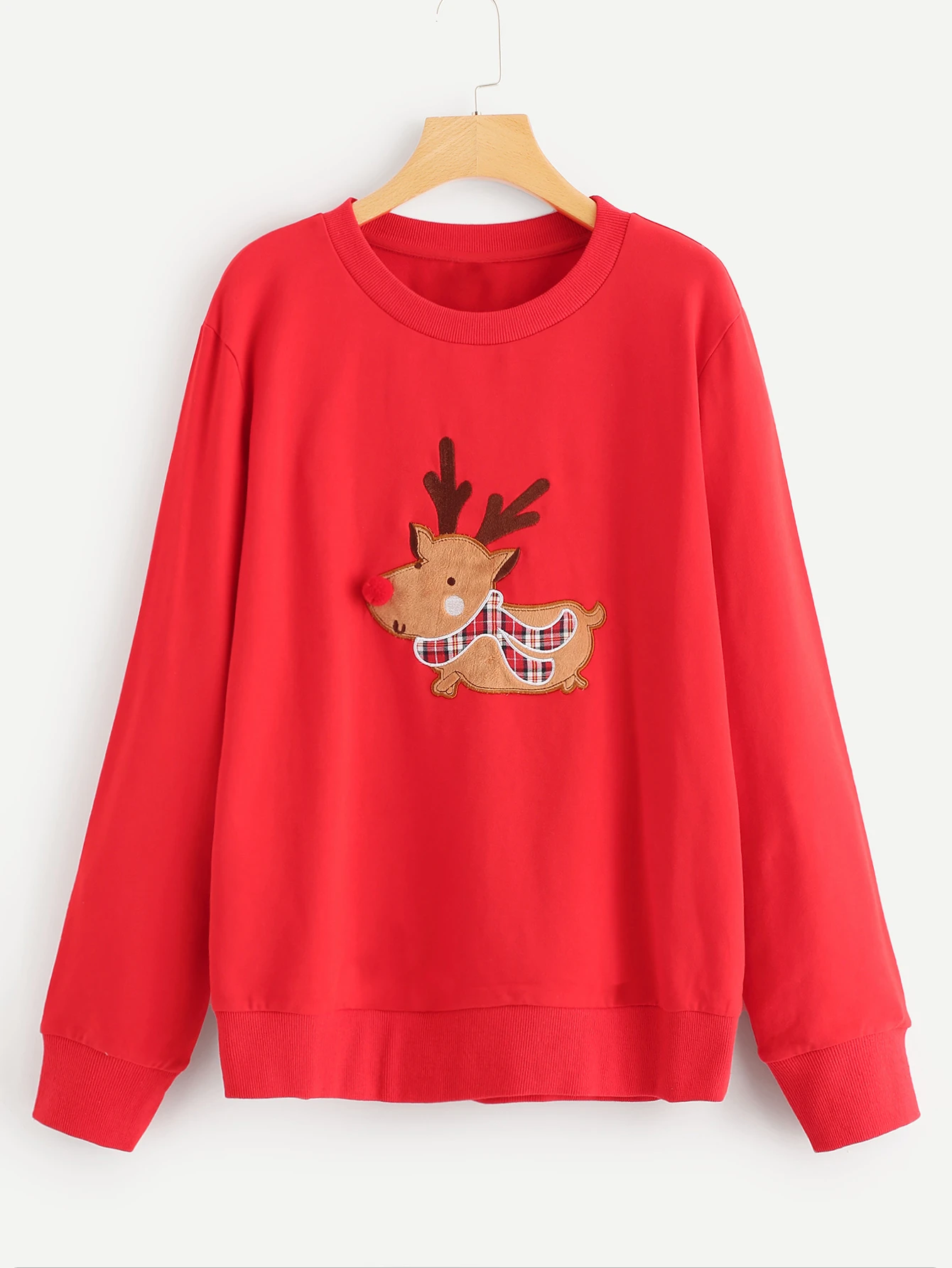embroidered christmas sweatshirts