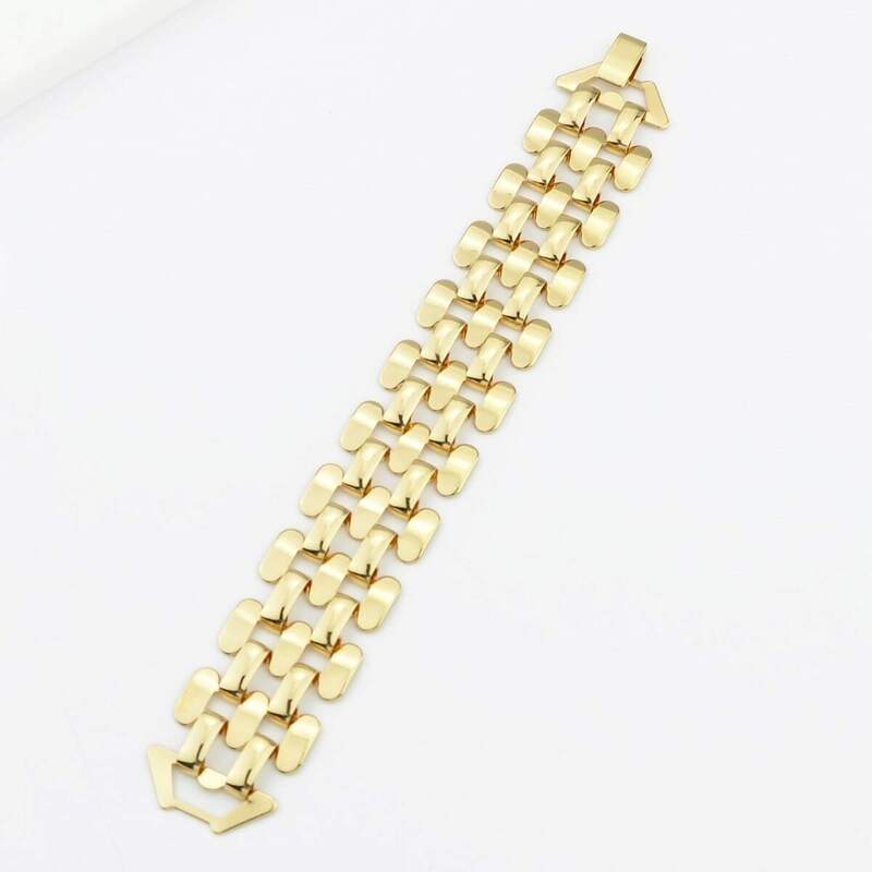 

Gold Hollow Chain Bracelet
