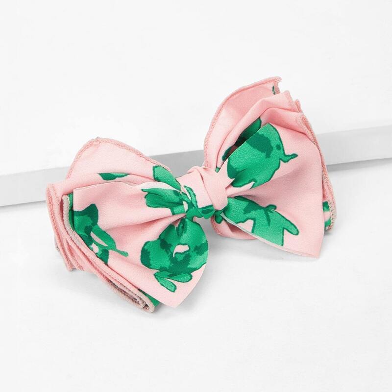 

Bow Hair Clip, Pink