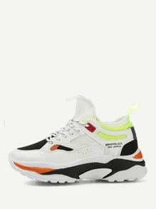 shein black trainers