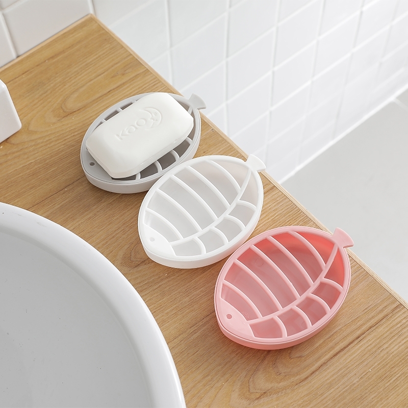 

Random Color Fish Soap Box 1pc, Multicolor