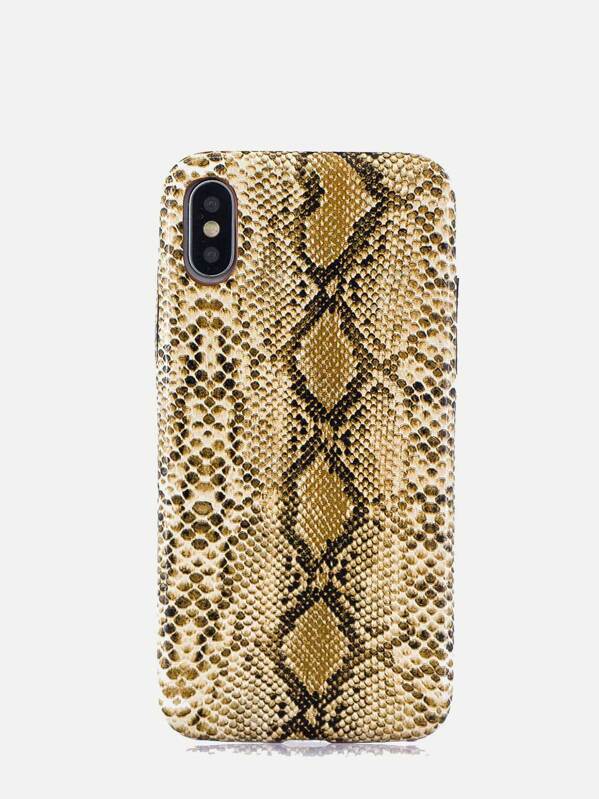 coque iphone xr effet serpent